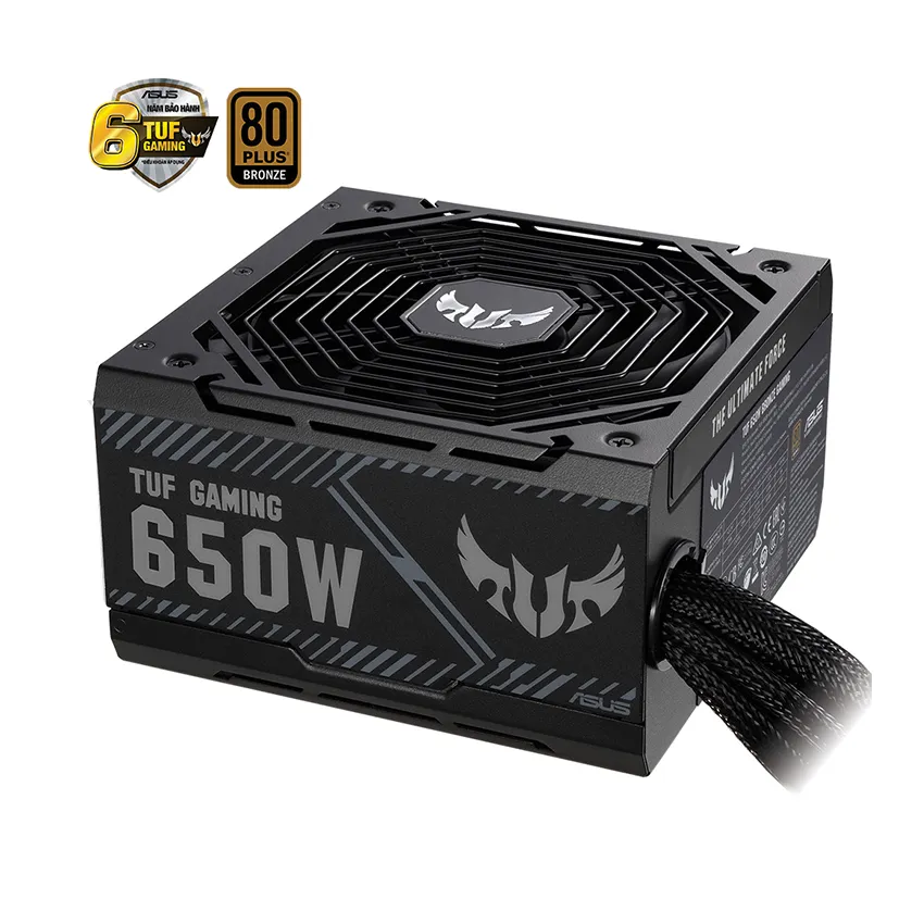 Nguồn  ASUS TUF GAMING 650W Bronze  ( Màu Đen/80 Plus Bronze )